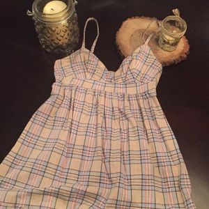 Plaid ☀️sun dress